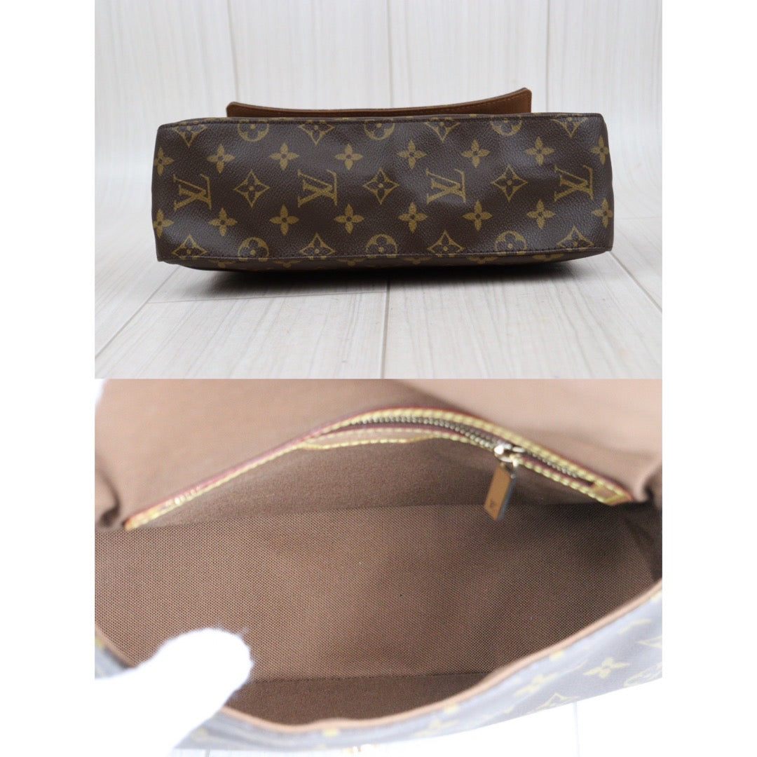 Rank AB ｜ LV Monogram Looping Mini Shoulder Bag ｜24011207