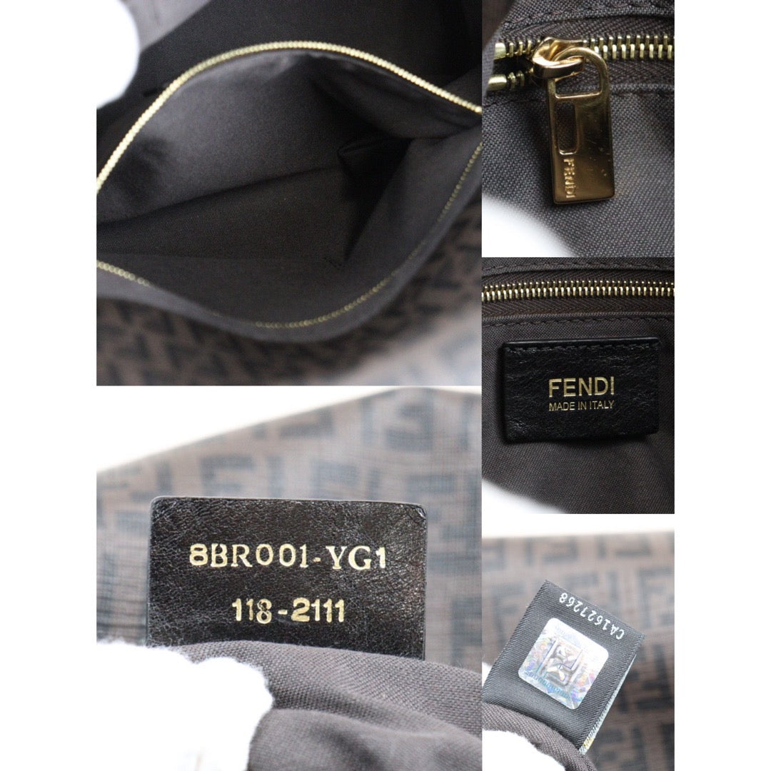 Rank A｜ FENDI Zucca Mamma Baguette Shoulder Bag ｜23121605