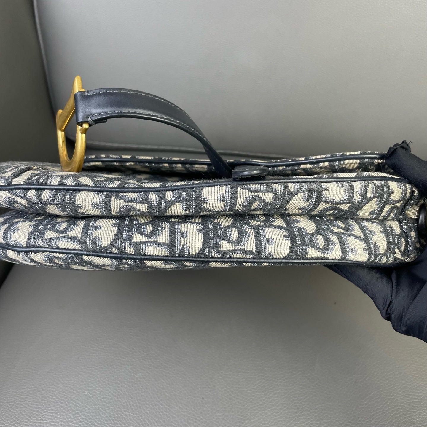 Very Good ( Rank A)｜Dior Trotter Saddle Shoulder Bag Medium