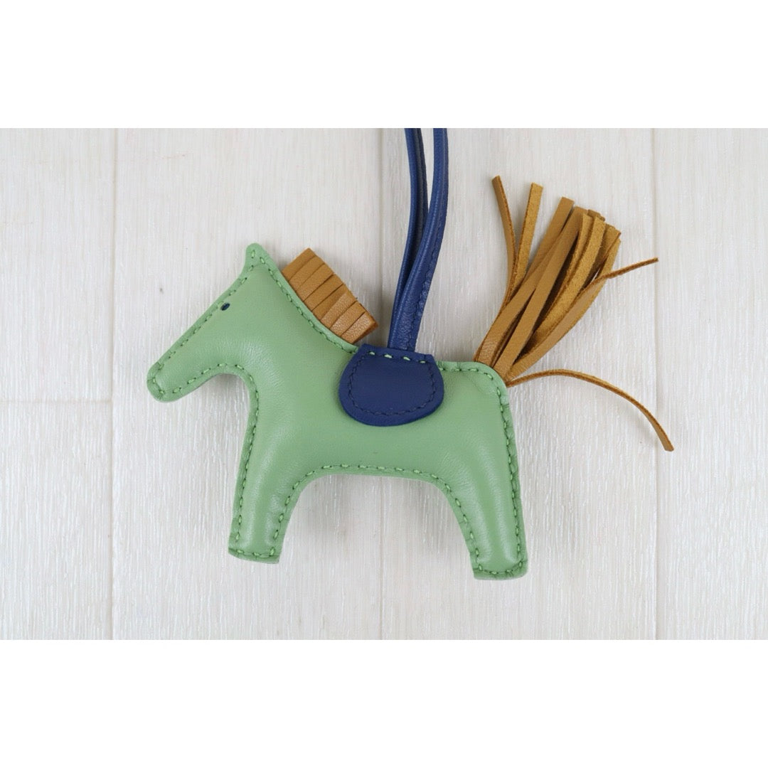 Excellent（Rank SA)｜ HERMES Rodeo PM Bag Charm Green｜H25081806