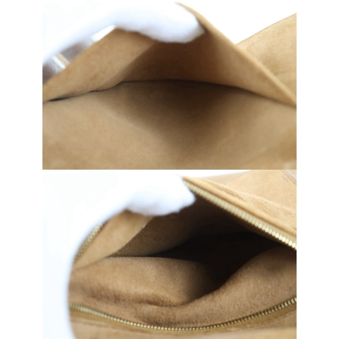 Include Entrupy Certificate of Authenticity｜Good ( Rank AB)｜ Bottega Veneta Arco 33 Calfskin Camel Shoulder Bag｜S26083012