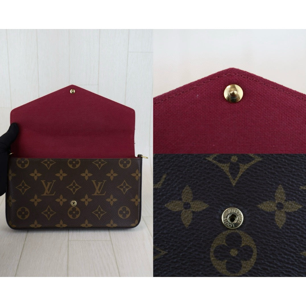 Good ( Rank AB)｜LV Monogram Pochette Felicie Shoulder Bag｜S24102802