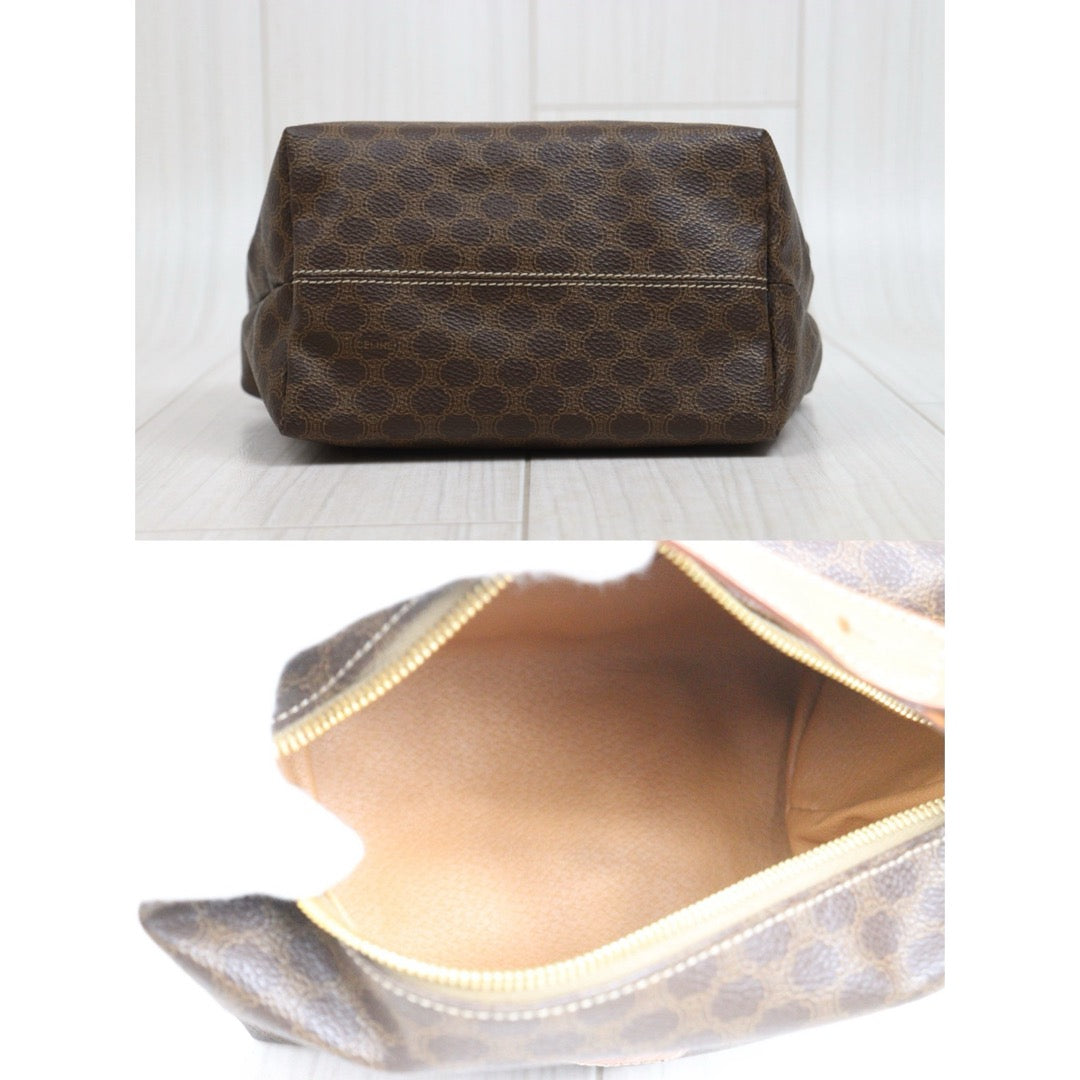 Include Entrupy Certificate of Authenticity｜Very Good ( Rank A)｜ CELINE Macadam Walking Handbag ｜26061808