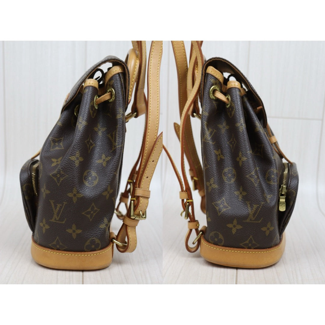 Include Entrupy Certificate of Authenticity｜Good ( Rank AB)｜ Louis Vuitton Monogram Montsouris PM Backpack｜25122206