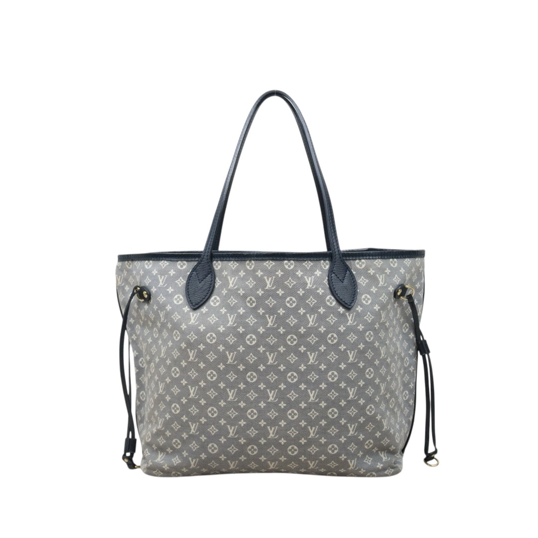 Good ( Rank AB)｜ LV Monogram Denim Neverfull MM Blue｜H25052510