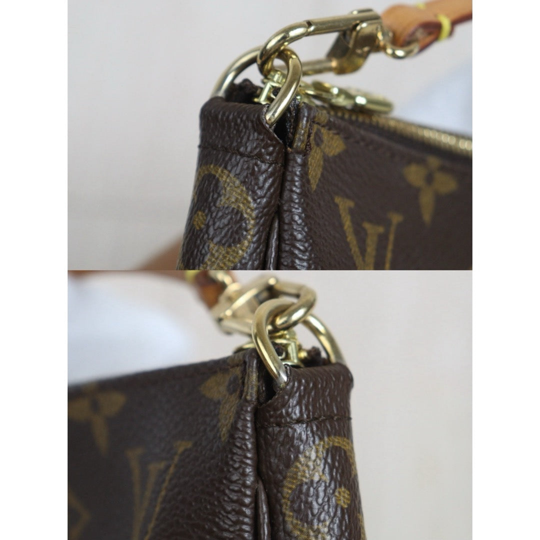 Include Entrupy Certificate of Authenticity｜Good ( Rank AB)｜Louis Vuitton Monogram Pochette Accessoire  ｜26073006