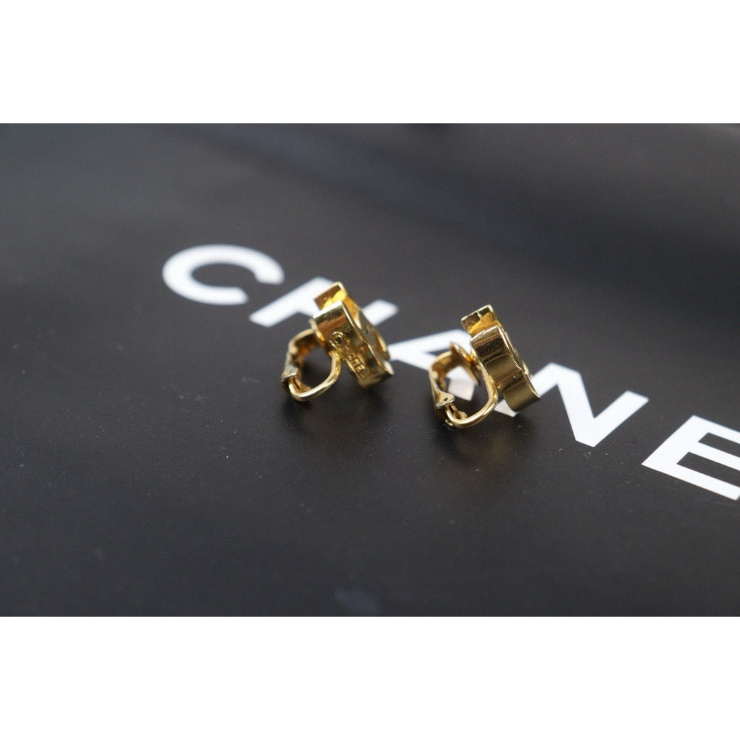 Very Good ( Rank A) ｜CHANEL COCO Earrings 18k Gold Plated ｜24072905