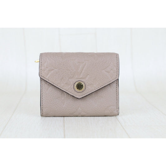 Very Good ( Rank A)| LV Monogram Zoe Wallet Grey IC Chips Model |Counter Price ¥99,000JPY|H25022601