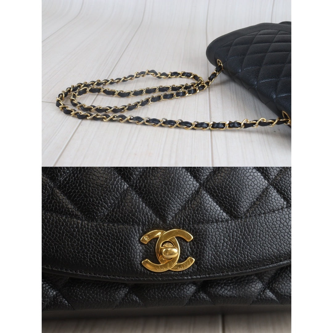 Rank AB｜ CHANEL Matrasse Cambia Skin Diana 25 Chain Bag ｜23090404