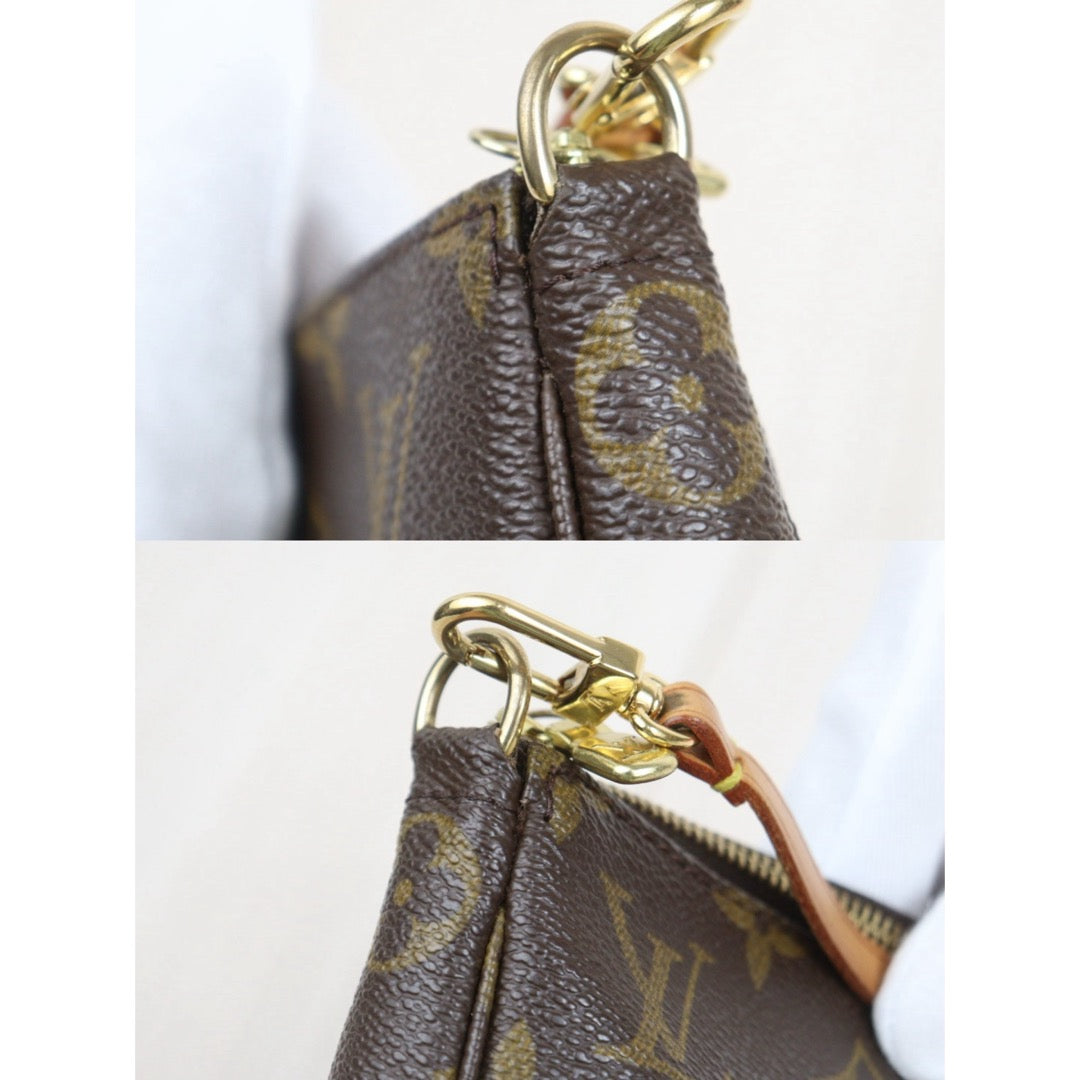 Include Entrupy Certificate of Authenticity｜Good ( Rank AB) ｜ Louis Vuitton Monogram Pochette Accessoire｜26090802
