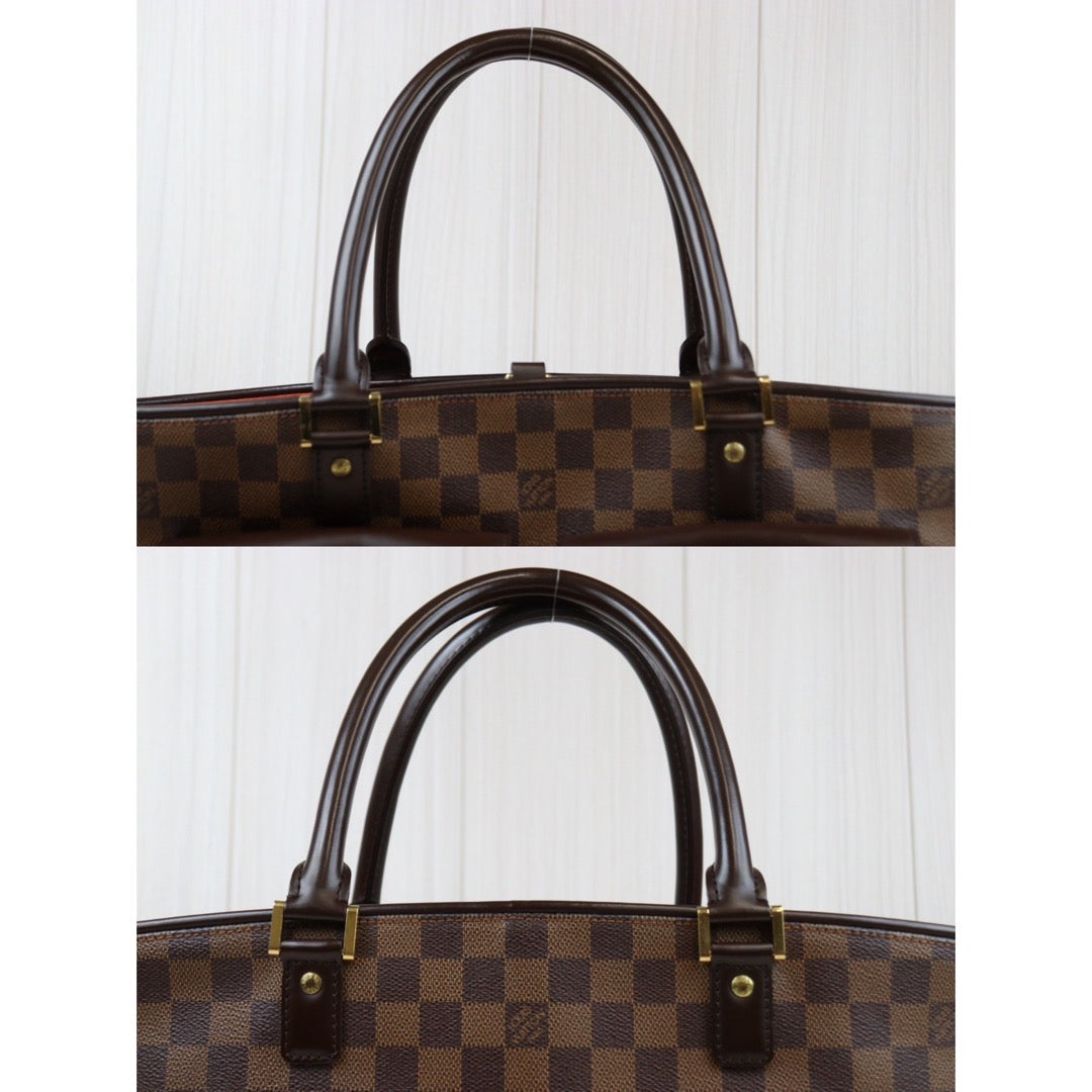 Very Good ( Rank A)｜LV Damier Male Handbag With Pouch｜Q24030512