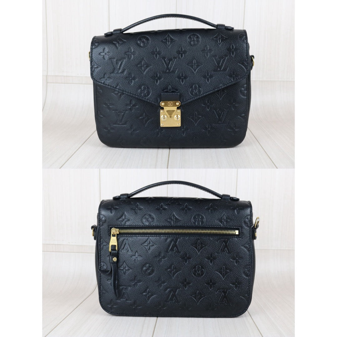 Include Entrupy Certificate of Authenticity｜Very Good ( Rank A)｜Louis Vuitton Monogram Empreinte Pichette Metis ShoulderBag ｜S26042509