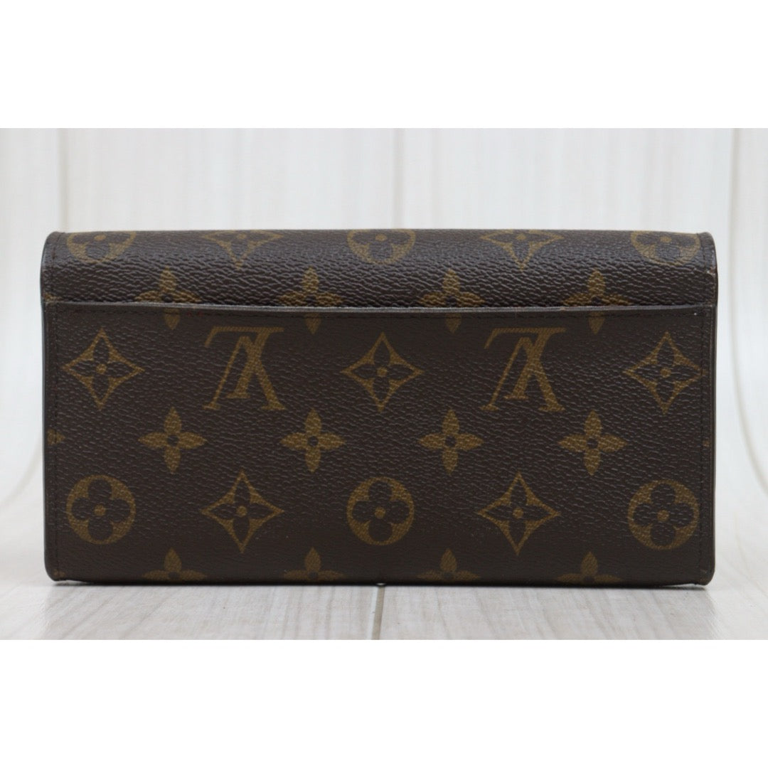 Good ( Rank AB)｜  LV Monogram Sarah Long Style Wallet ｜25120606