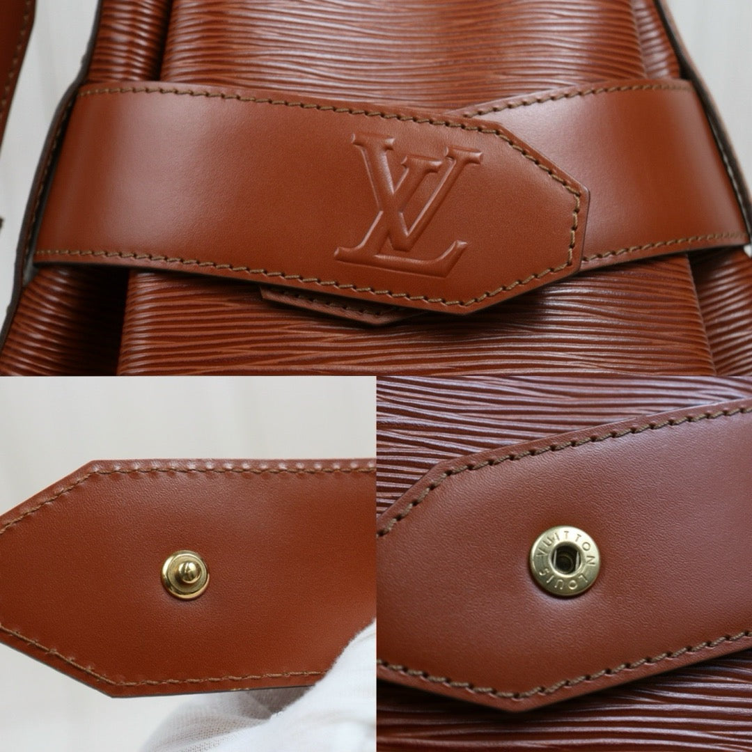 Include Entrupy Certificate of Authenticity｜Very Good ( Rank A)｜ Louis Vuitton Epi Sack de Paul Shoulder Bag Caramel｜26060801