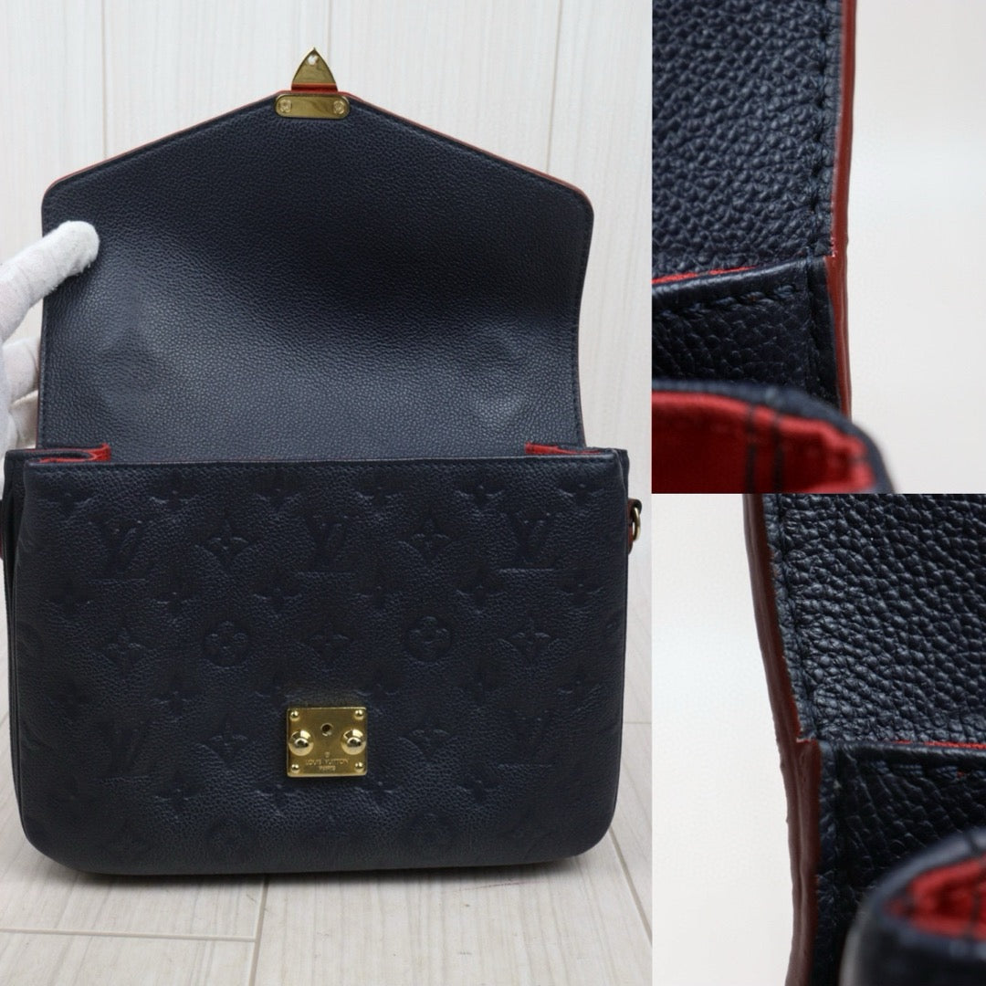 Good ( Rank AB)｜LV Monogram Pichette Metis ShoulderBag Blue｜W25021902