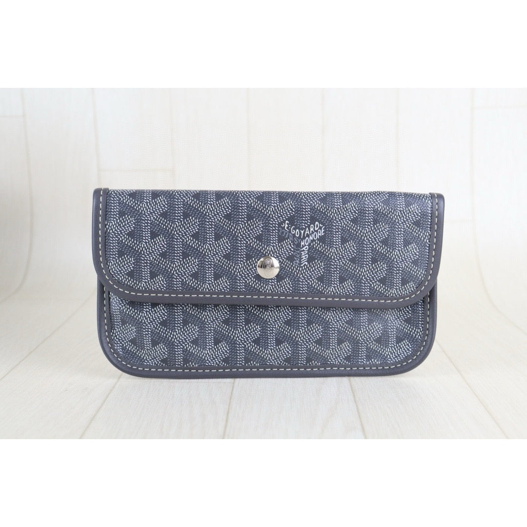 Good ( Rank AB) ｜ Goyard Saint-Louis PM Tote Bag Grey｜W24121101