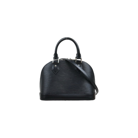 Good ( Rank AB)｜LV Epi Alma BB HandBag Shoulder Bag Black｜25111006