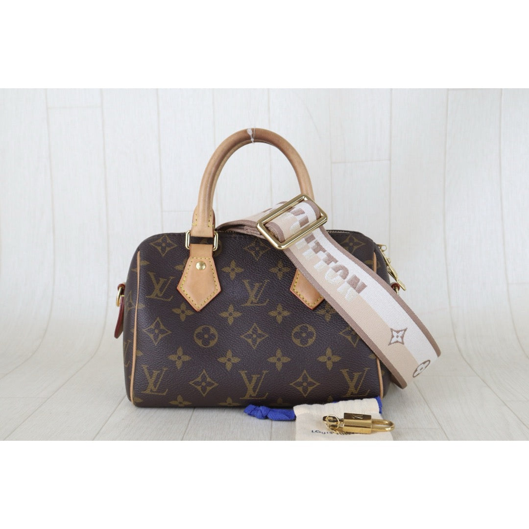 Include Entrupy Certificate of Authenticity｜Good ( Rank AB) ｜ Louis Vuitton Monogram Speedy20  Hand Bag With Shoulder Strap IC Chips Model｜S26090740