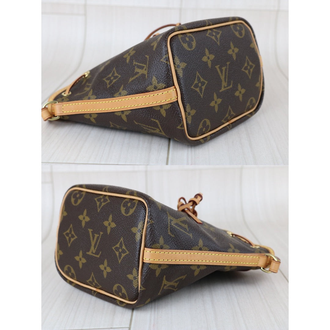 Include Entrupy Certificate of Authenticity｜Good ( Rank AB)｜ Louis Vuitton Monogram  Nano Noe  Shoulder Bag ｜X26041414