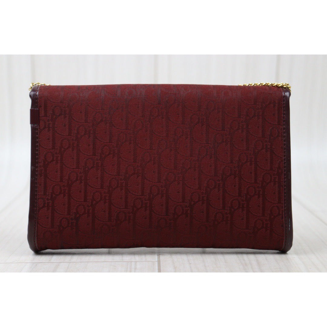 Rank A ｜ Dior Vintage Shoulder Bag Red｜24061315