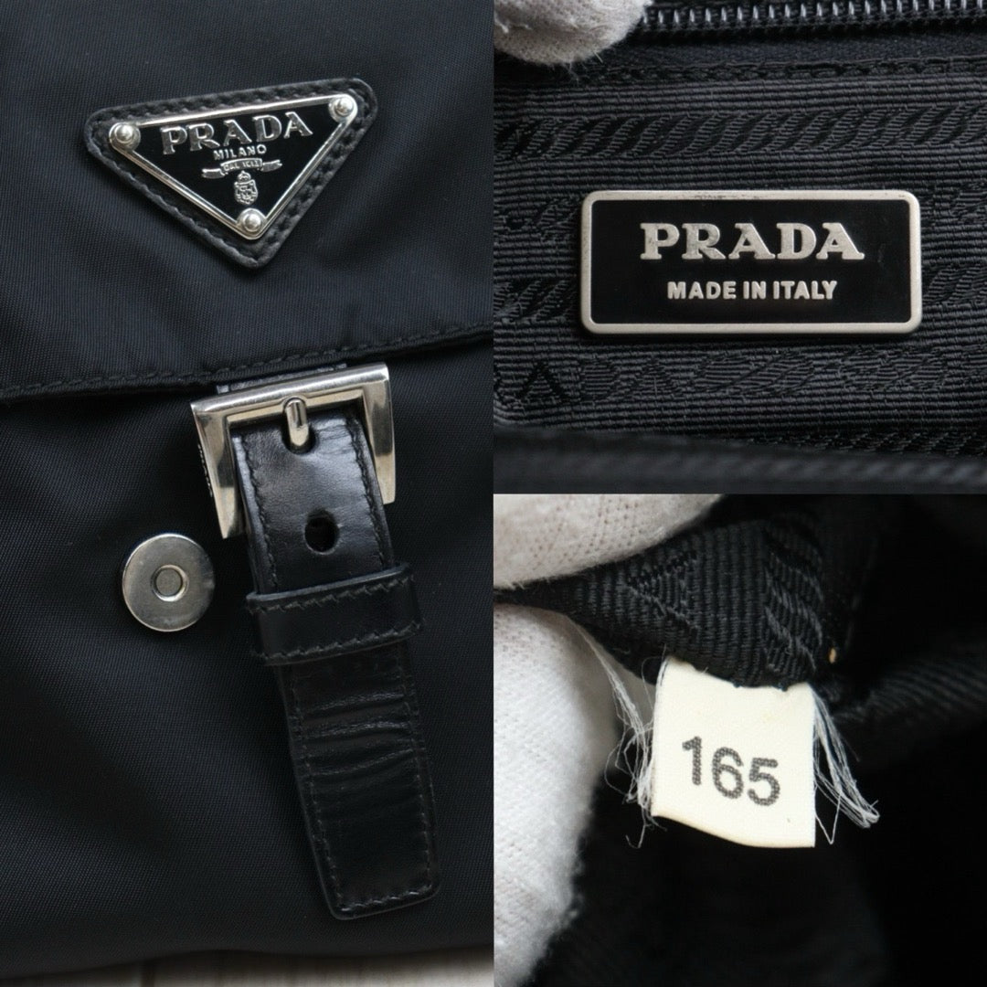 Good ( Rank AB)｜Prada Nylon ShoulderBag Black｜25051707