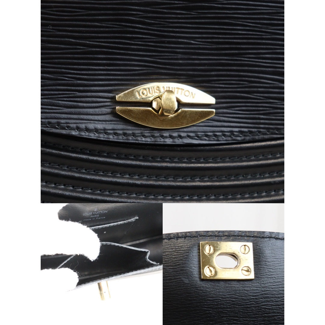 Rank A ｜ LV Epi Shoulder Bag Clutch Bag Black ｜23121609