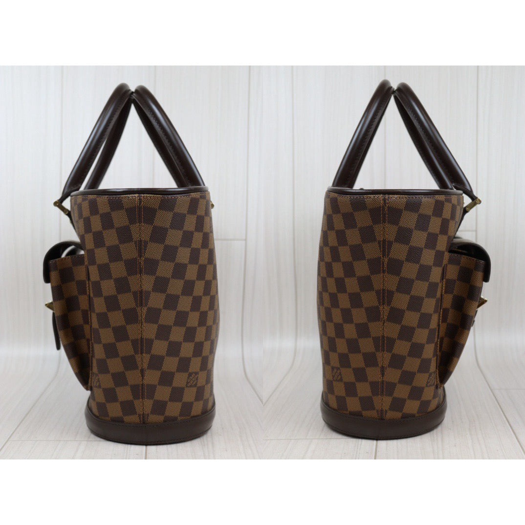 Good ( Rank AB)｜LV Damier Male Handbag With Pouch｜Q24030707