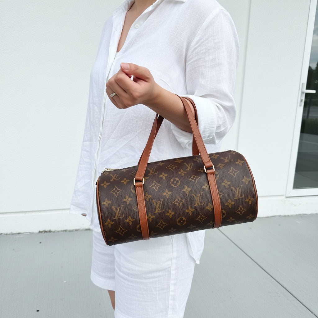 Include Entrupy Certificate of Authenticity｜Very Good ( Rank A)｜ Louis Vuitton Monogram Papillon 30 Handbag ｜26061202