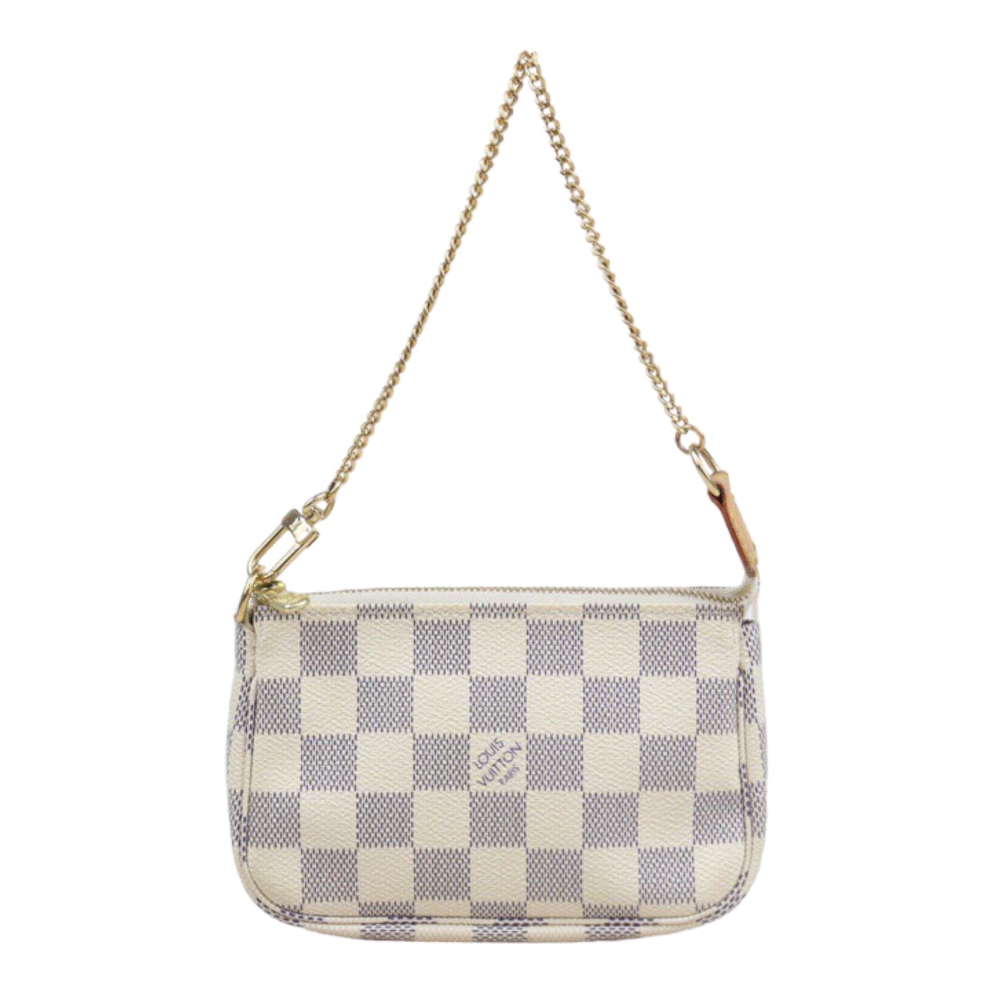 Rank AB ｜ LV Mini Pochette Accessoir White｜24011621