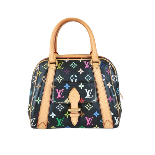 Rank AB｜  LV Monogram  Multicolor Bowling Bag Hand Bag ｜S24082201
