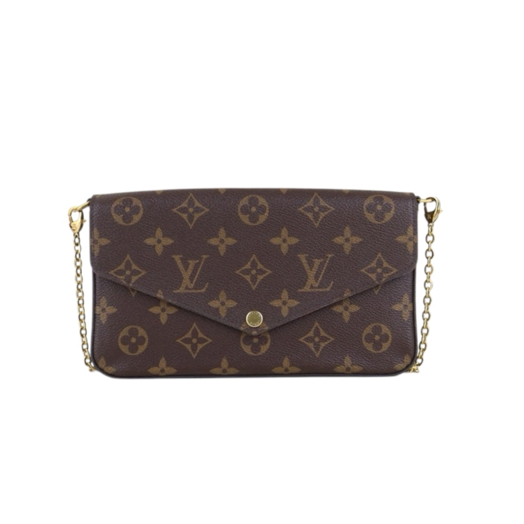 Very Good ( Rank A)｜LV Monogram Pochette Felicie Shoulder Bag｜S25091003