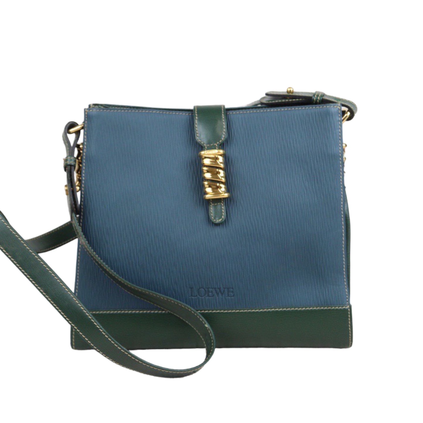 Rank A ｜ Loewe Belasquez Twist Shoulder Bag ｜V23102804