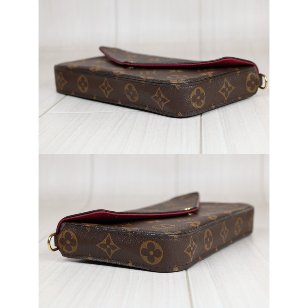 Rank A ｜LV Monogram Pochette Felicie Shoulder Bag｜S24071605