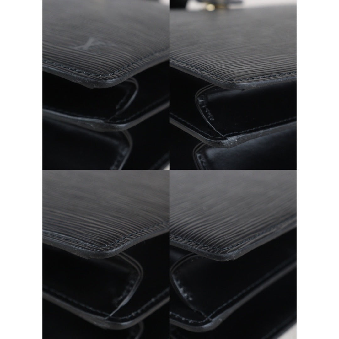 Rank A｜ LV Epi Shoulder Bag Black｜V23090714