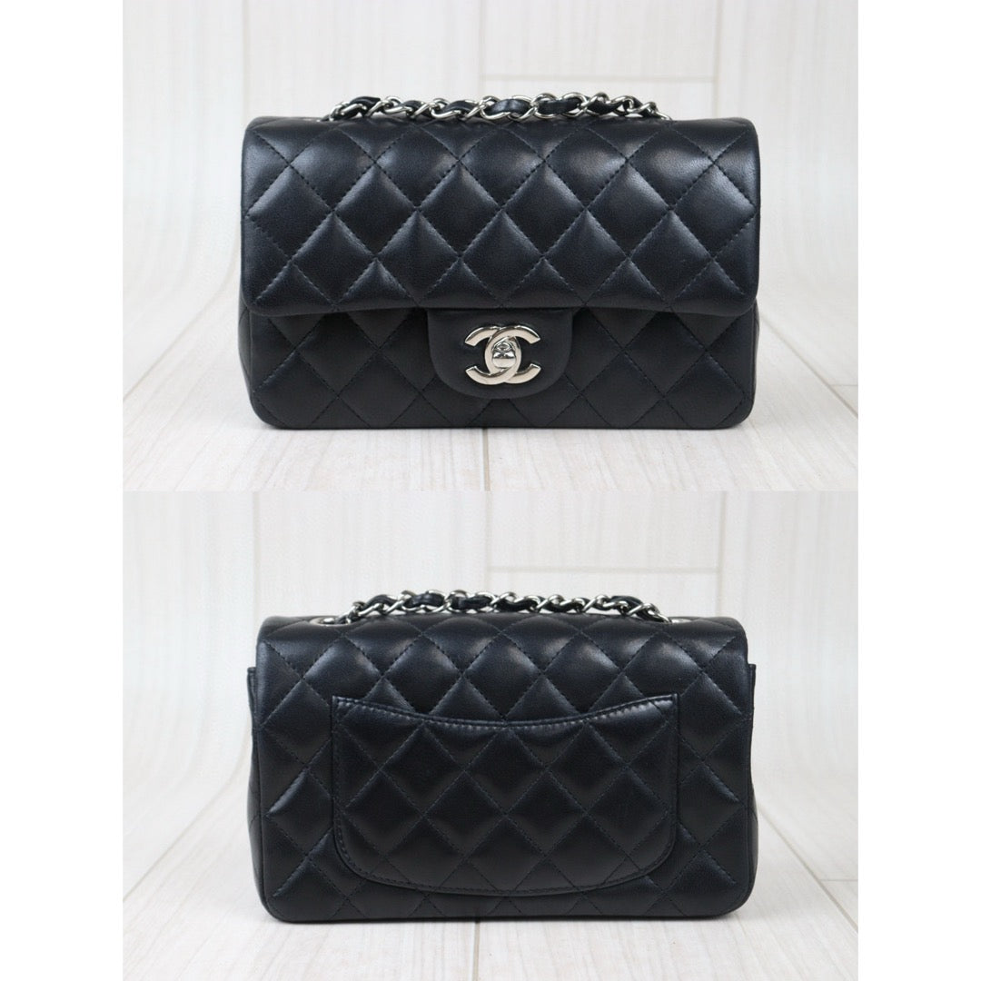 Rank A｜ CHANEL Matrasse Lamb Skin Single  Flap Bag Made in 2014Year｜P24073002