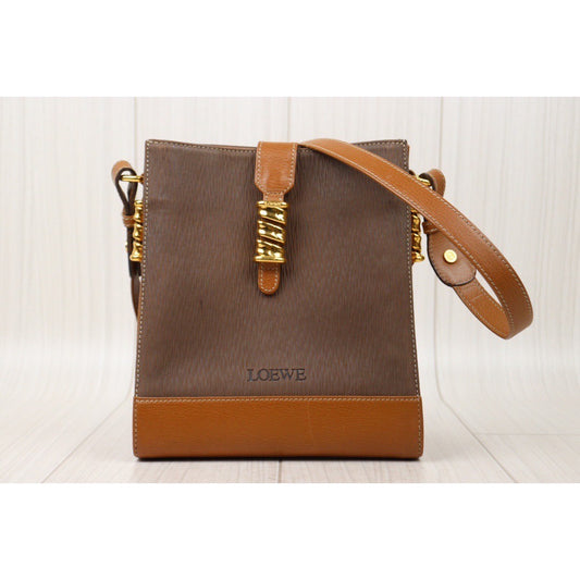 Rank AB ｜ Loewe Belasquez Twist Shoulder Bag ｜24051321