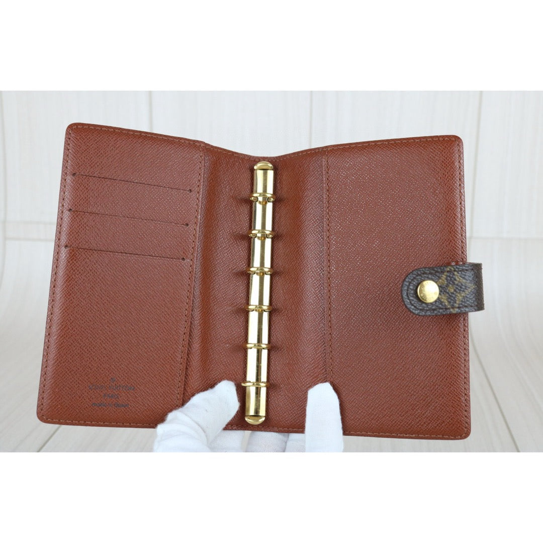 Very Good ( Rank A)｜ LV Monogram Small Ring Agenda Cover Notebook Cover  ｜X25030114