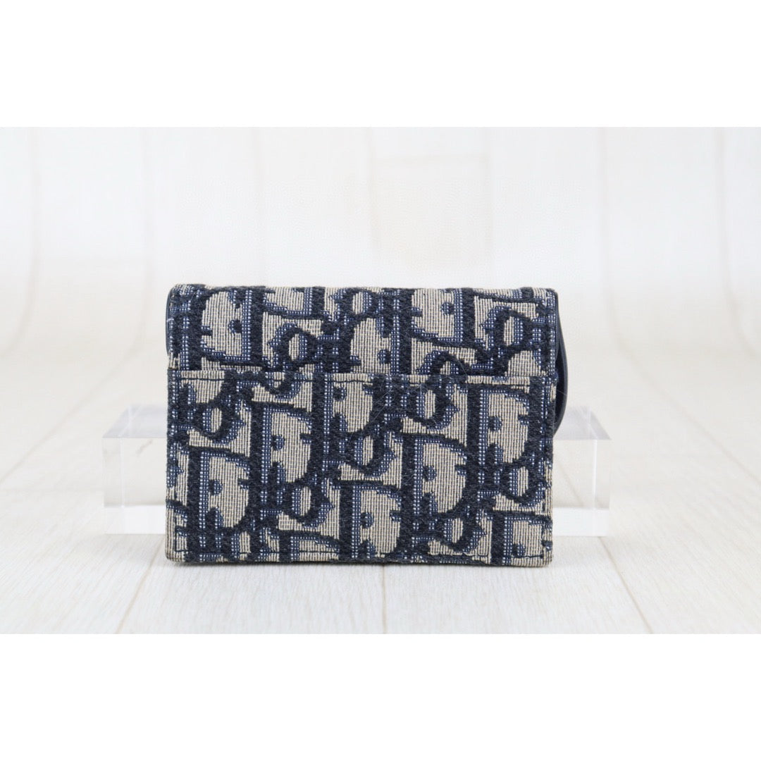 Good ( Rank AB)｜ Dior Trotter Trifold Card Holder ｜H25042211