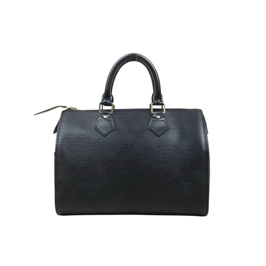 Good ( Rank AB)｜ LV Epi Speedy 25 Hand Bag Black｜25070302