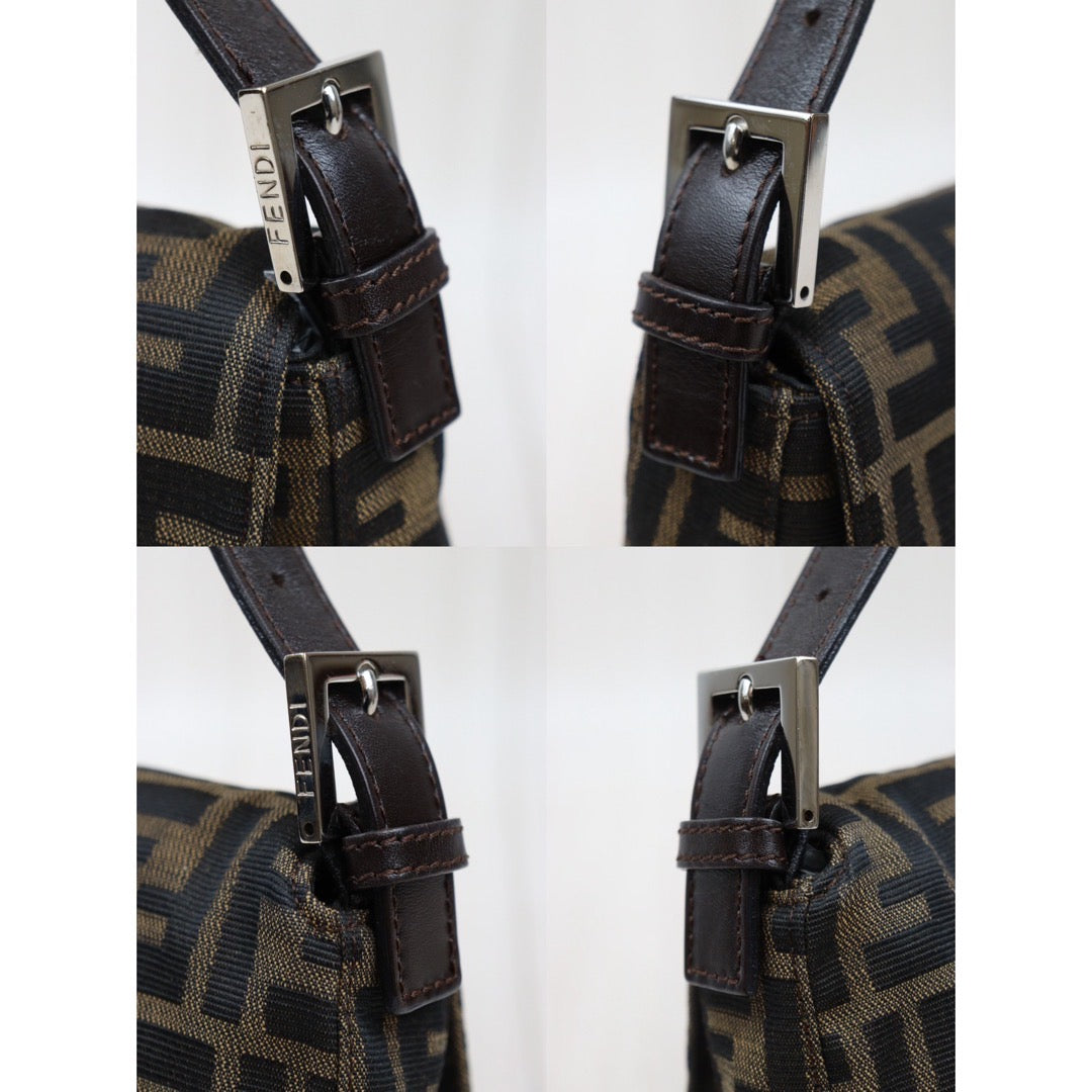 Rank AB ｜ FENDI Zucca Mamma Baguette Shoulder Bag｜24032906