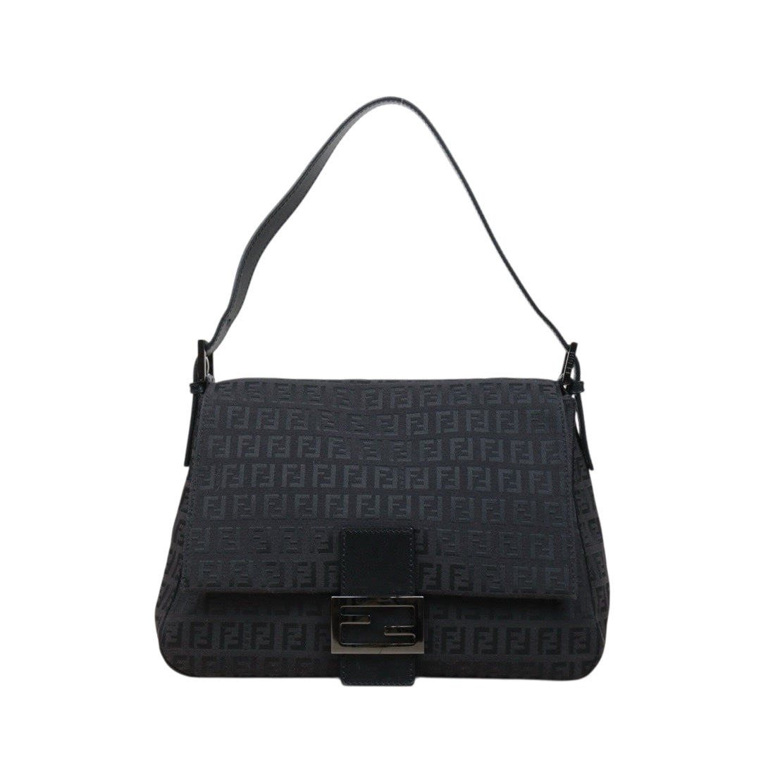 Good ( Rank AB)｜ FENDI Zucca Mamma Baguette Shoulder Bag ｜V25042415