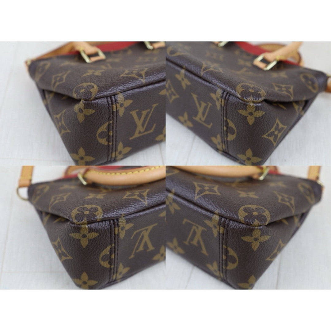 Very Good ( Rank A)｜LV Monogram Pallas Nano Handbag With Shoulder Bag｜S25091006