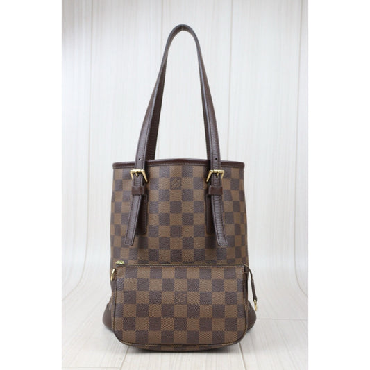 Rank A｜LV Damier Male Handbag With Pouch｜24080609