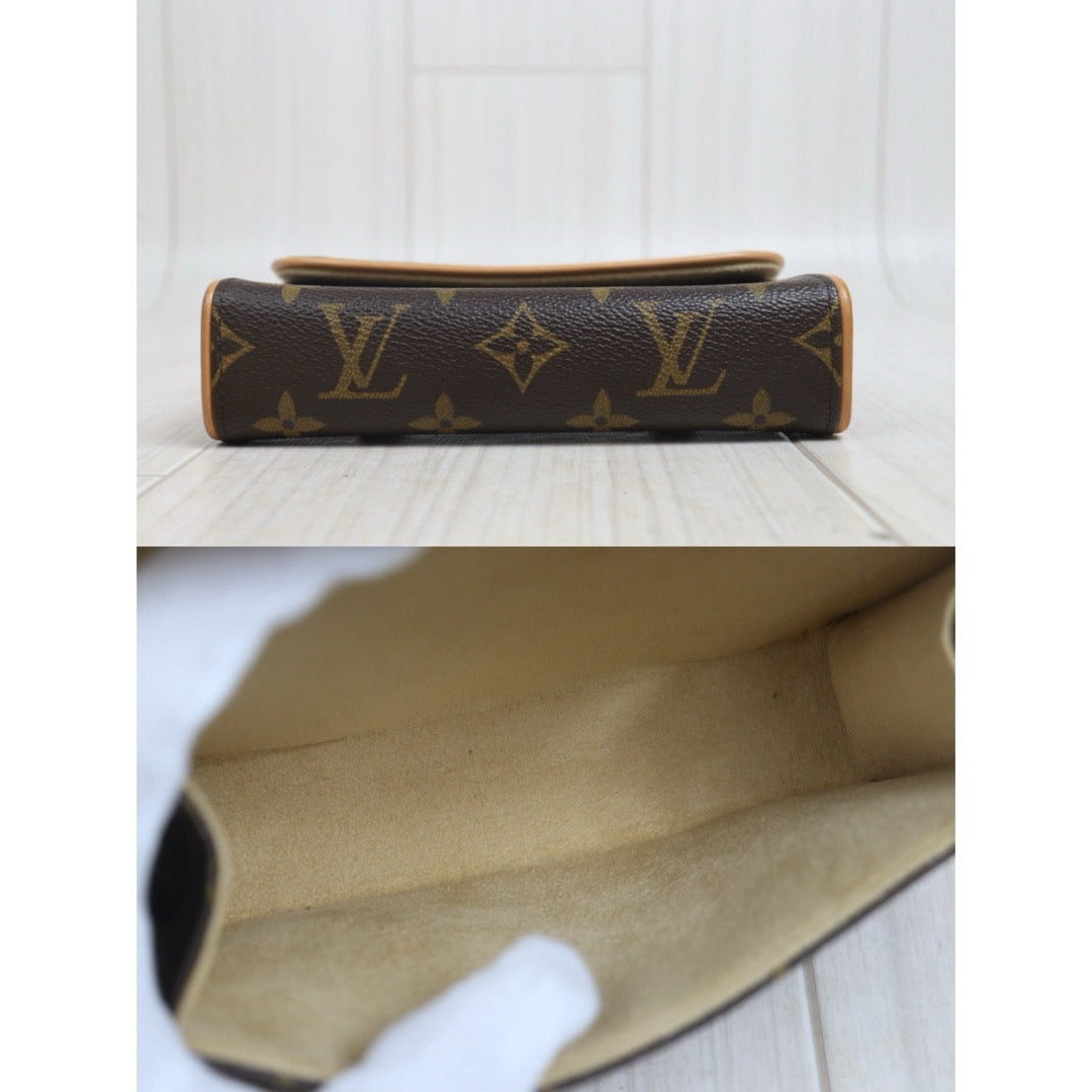 Include Entrupy Certificate of Authenticity｜Good ( Rank AB) ｜ Louis Vuitton Monogram Bumbag XS｜26072301