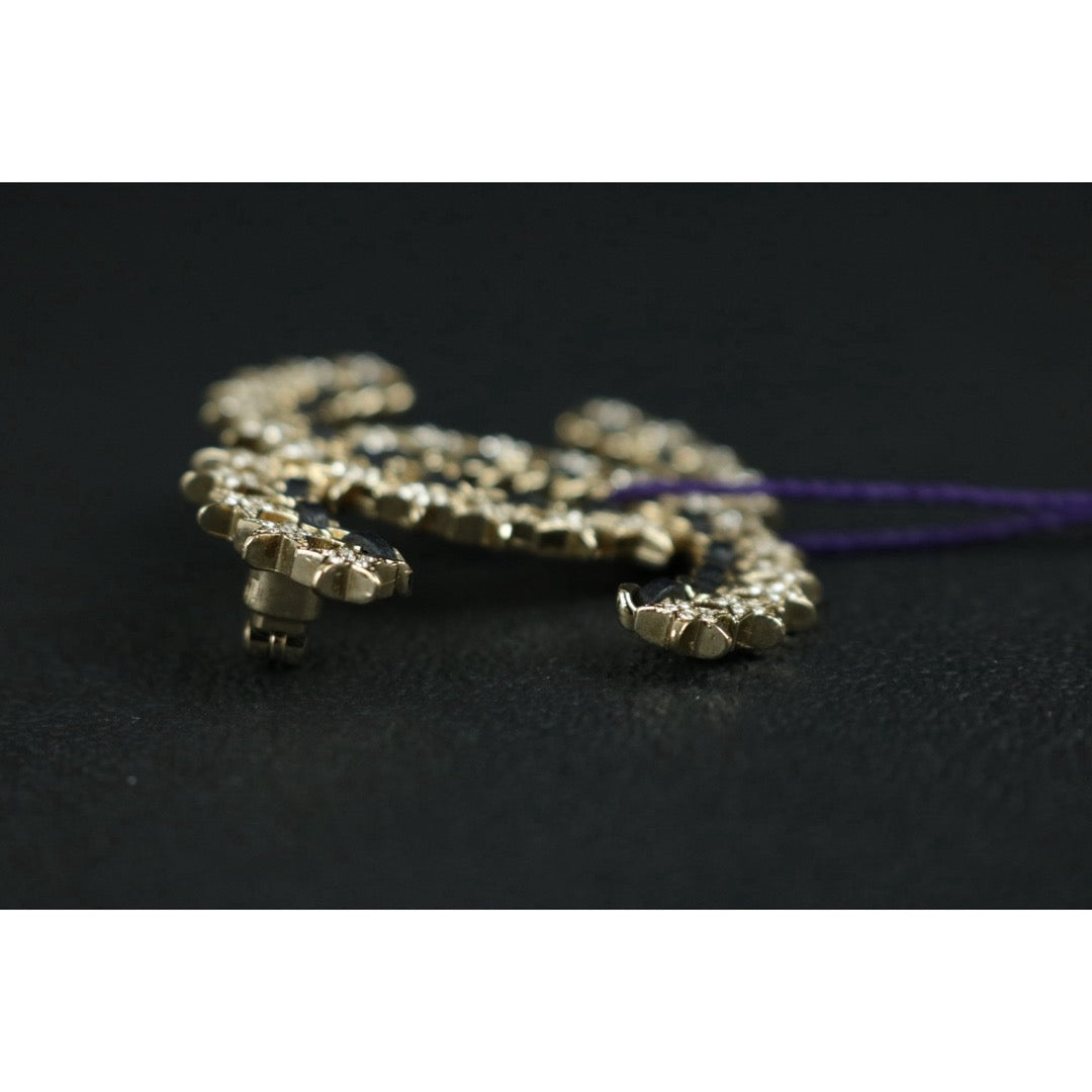 Include Authentic Detective Certificate of Authenticity｜Very Good ( Rank A)｜ CHANEL B23C Vintage Coco Mark Rhinestone Brooch ｜S26062303