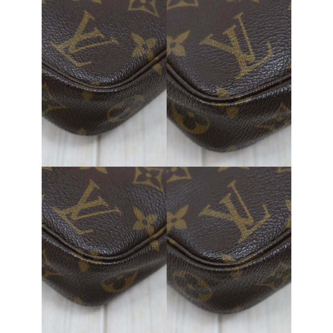 Include Entrupy Certificate of Authenticity｜Good ( Rank AB)｜Louis Vuitton Monogram Pochette Accessoires ｜26040806