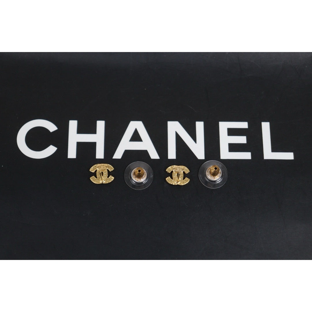 Very Good ( Rank A) ｜ CHANEL 03C Coco Mark  Color Rhinestone  Earrings Made In 2003Year｜26020610