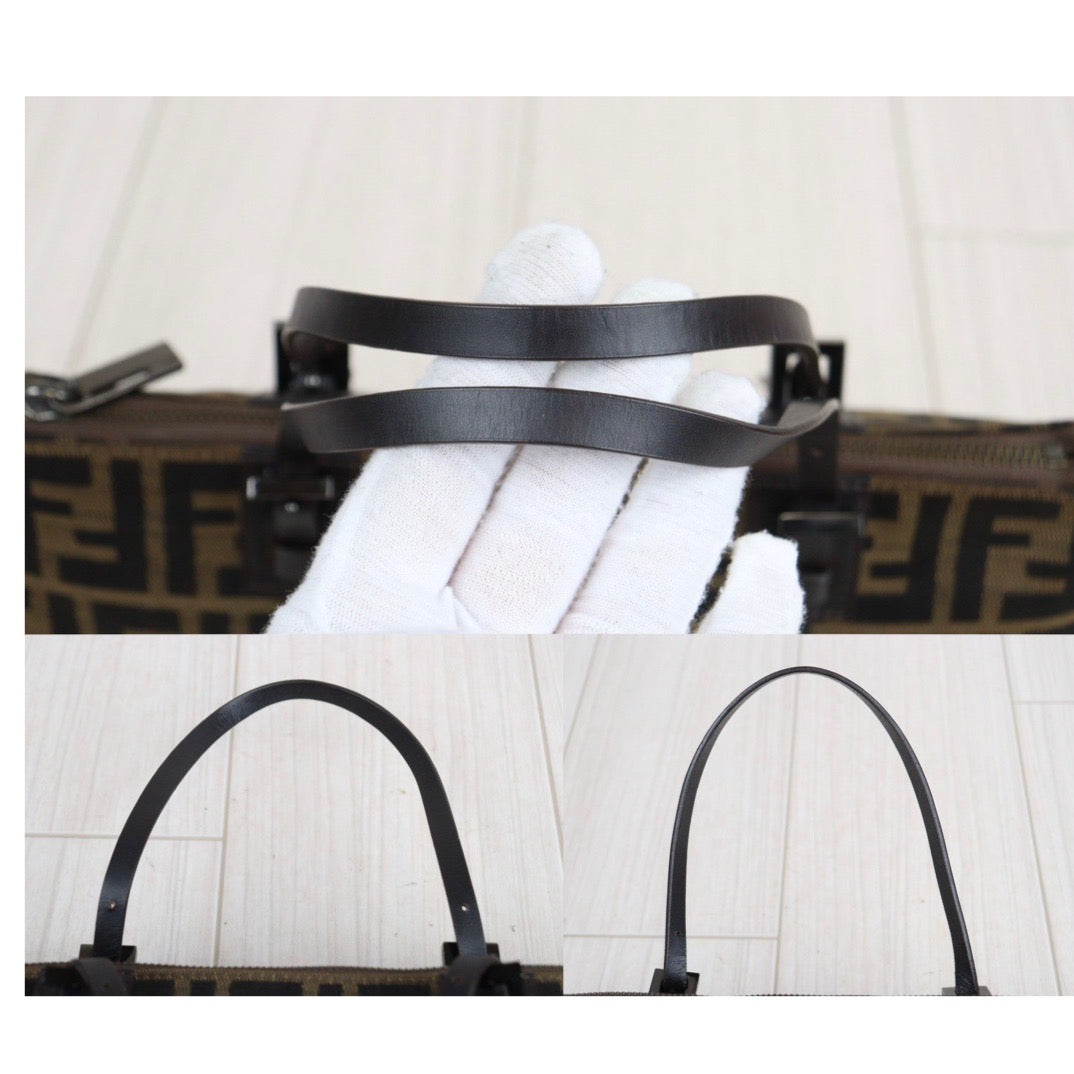 Rank A ｜ FENDI Zucca Handbag ｜23121105