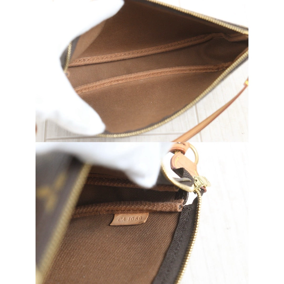 Include Entrupy Certificate of Authenticity｜Good ( Rank AB) ｜ Louis Vuitton Monogram Pochette Accessoire｜26082101