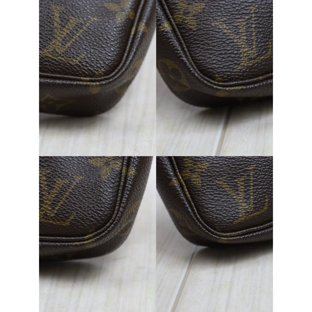 Include Entrupy Certificate of Authenticity｜Very Good ( Rank A) ｜ Louis Vuitton Monogram Pochette Accessoire｜26080621